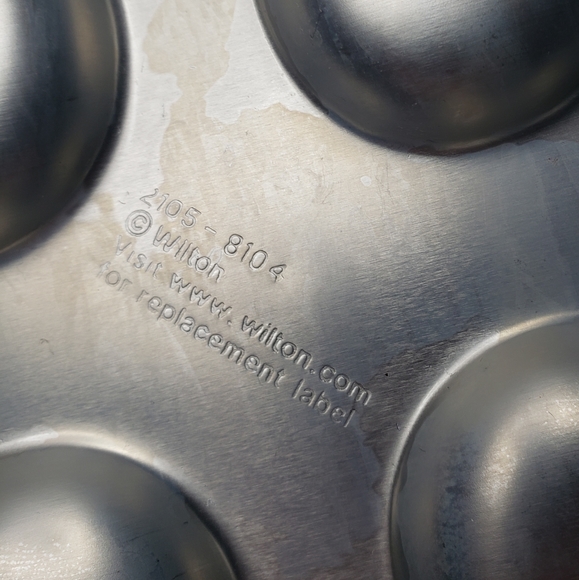 Vintage 1995 Wilton Heart Lollipop Pan 9 1/2" x 13 1/2" - Picture 3 of 4